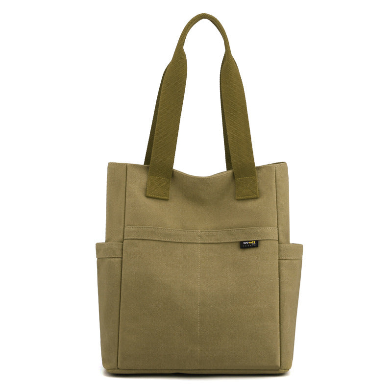 Casual Portable Summer New Shoulder Bag Canvas Bag For Women