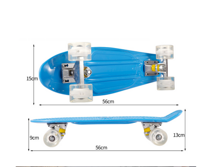 Fashion Creative Personality  Wheel Four-wheel Skateboard