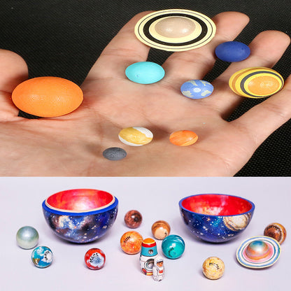 Simulation The Solar System Plastic Cosmic Planet System Universe Model Figures Teaching Materials Science Educational Toys