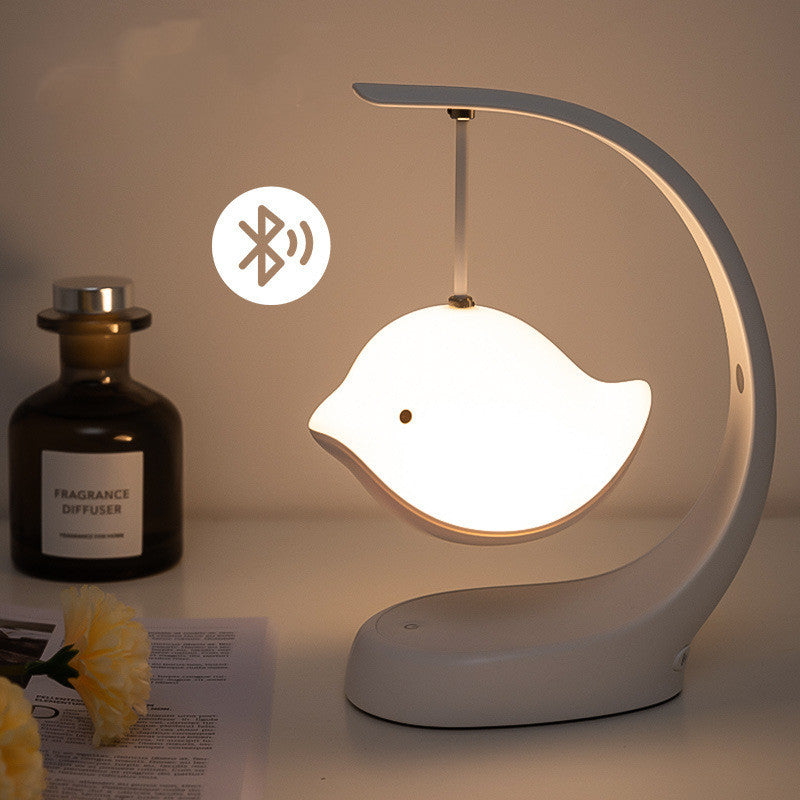 USB Baby Sound Machine Multi-Color Stepless Dimming Cute Bird Lamp For Decoration Gift