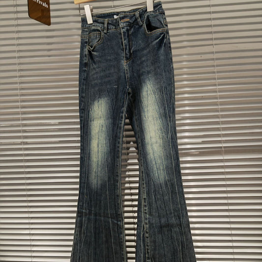 American Retro Design Sheath Jeans