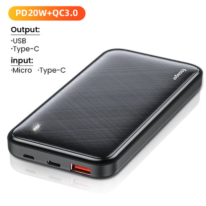 Essager 10000mAh Power Bank Portable Charging External Battery