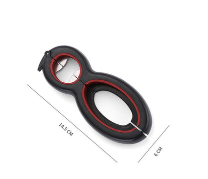 Multifunctional Easy Opener Six in One Bottle Can Opener