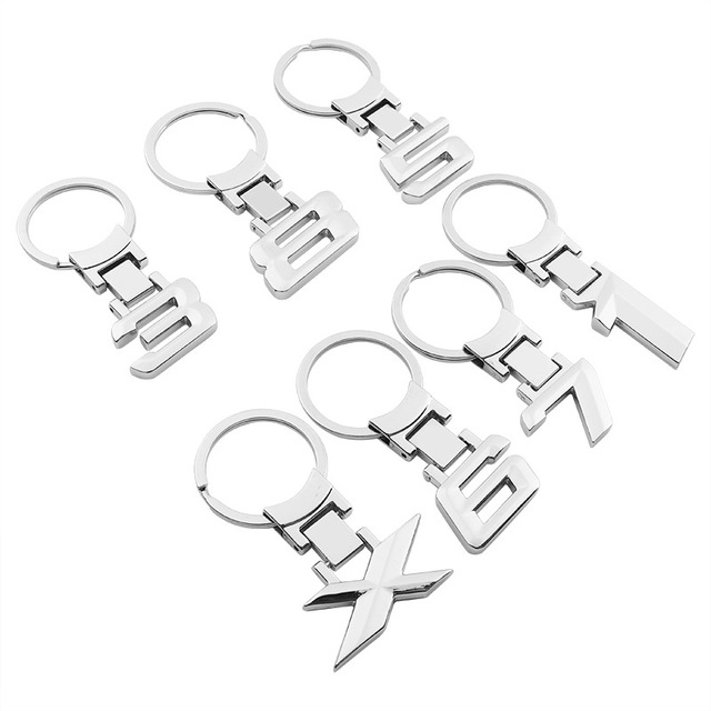 Metal keychain