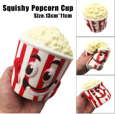 Stress Relief  Simulation Popcorn Cup  Anti-Anxiety Squeeze & Fidget Toy For Kids & Adults