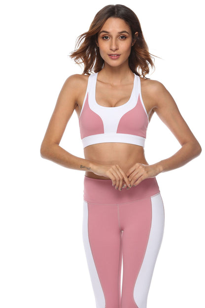 Shockproof yoga sports underwear