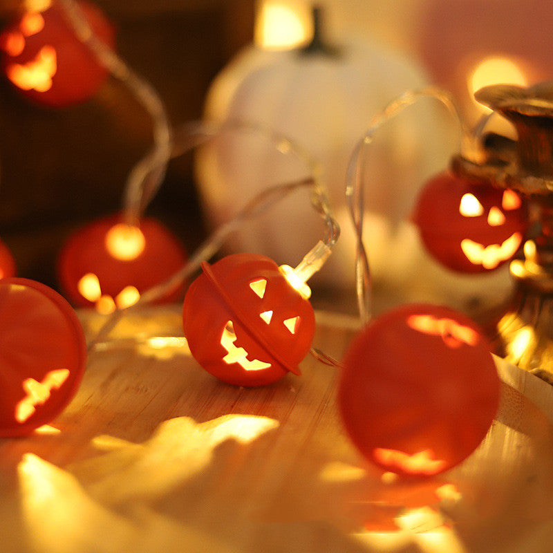 New Led Halloween Lights String Ghost Festival Pumpkin Decorative