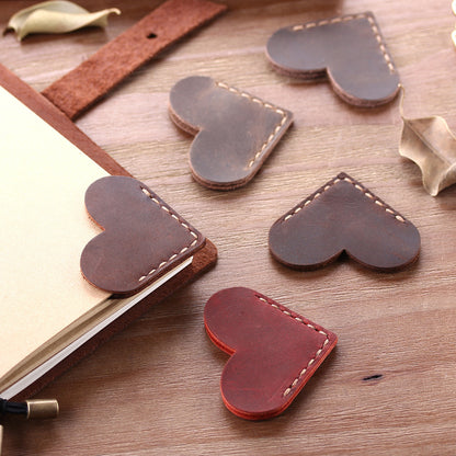 Heart-shaped bookmark