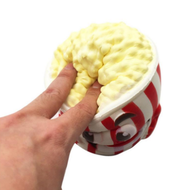 Stress Relief  Simulation Popcorn Cup  Anti-Anxiety Squeeze & Fidget Toy For Kids & Adults