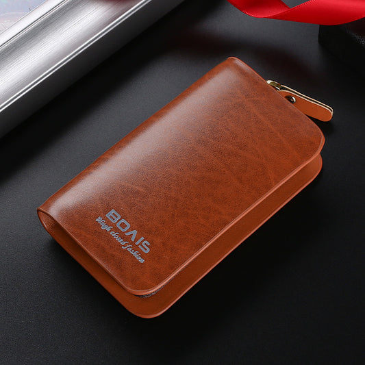 Zipper multifunction card holder