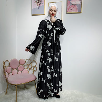 Muslim printed robe