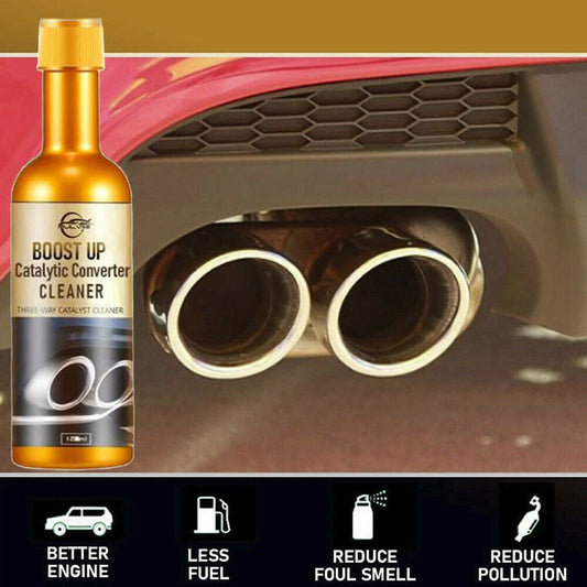 Catalytic converter cleaning agent