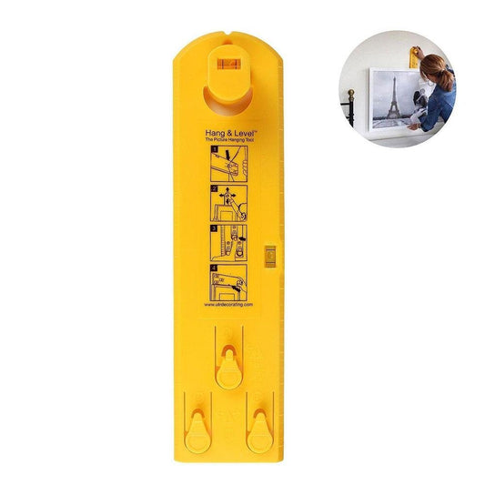 Easy Picture Hangers Frame Hanging Tools Picture Ruler Tool For Marking Position And Measuring The Suspension