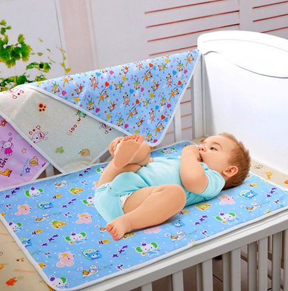 Baby waterproof and breathable leakproof pad Baby bed waterproof pad