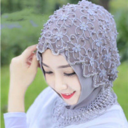 new Muslim hijab chiffon beaded scarf