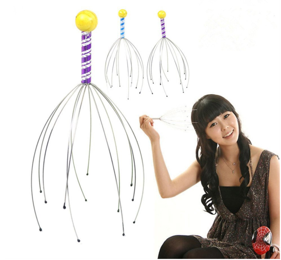 Hair Hair Raising Octopus Scalp Massager Massage Claw Manual Massager Head Massager  Grasper