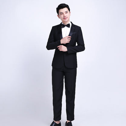 Men's Fashionable And Handsome Evening Dress Suits