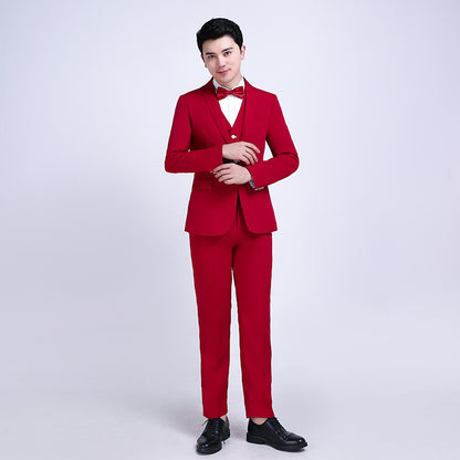 Men's Fashionable And Handsome Evening Dress Suits