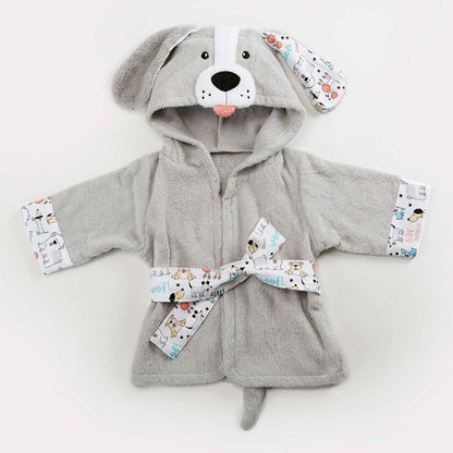 Children's Hooded Absorbent Animal-shaped Bathrobe