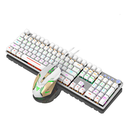 Replaceable Axle Wired Usb Game Mechanical Keyboard