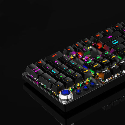 Replaceable Axle Wired Usb Game Mechanical Keyboard