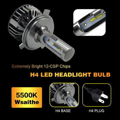 LED Car Headlight Bulb Fog Light White