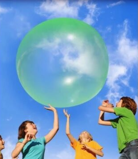 Big Inflatable Ball Children's Toy Elastic Ball Water Ball Bubble Ball Inflatable Ball