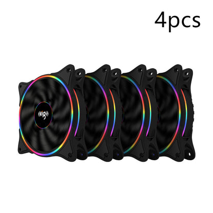 Patriot Rainbow V1 Desktop Host Computer Case Fan