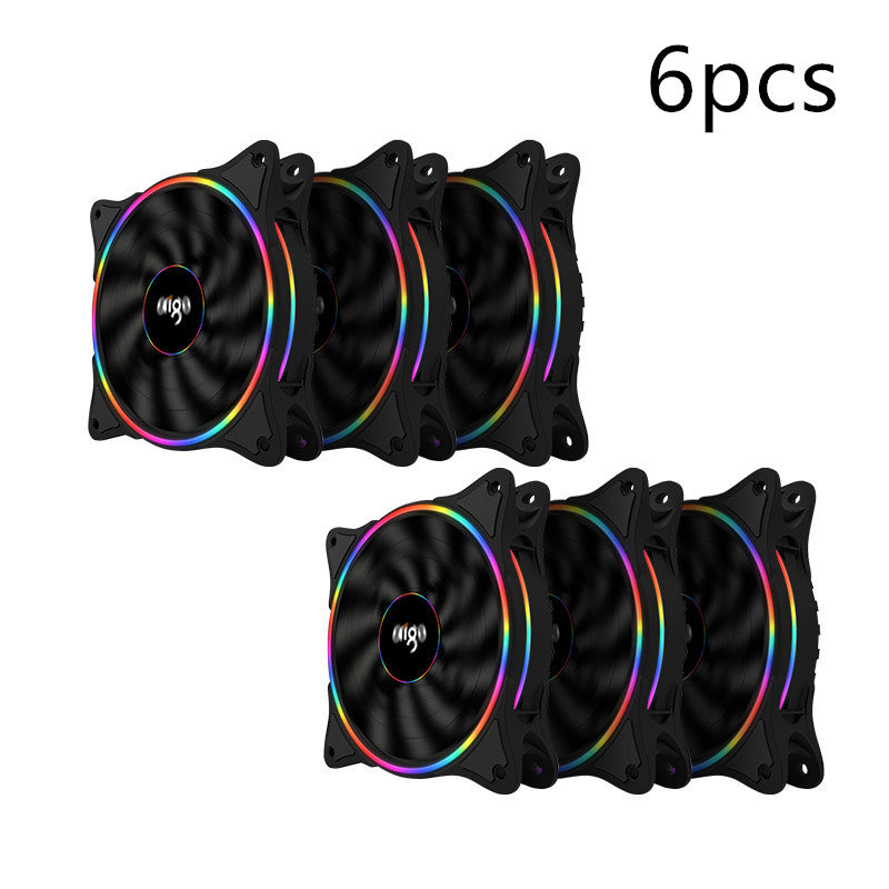 Patriot Rainbow V1 Desktop Host Computer Case Fan