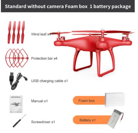 Cross-Border Drone Remote Control Aircraft HD 4k Dual Lens Camera Long Endurance Helicopter Model Fixed Altitude Aircraft