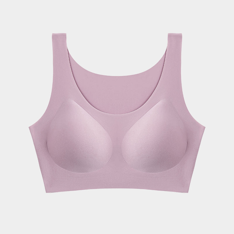 Traceless Underwear For Women Without Rims Beauty Vest Sleep Sports Huddled Bra