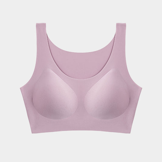 Traceless Underwear For Women Without Rims Beauty Vest Sleep Sports Huddled Bra