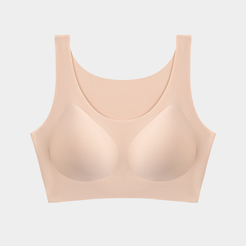 Traceless Underwear For Women Without Rims Beauty Vest Sleep Sports Huddled Bra