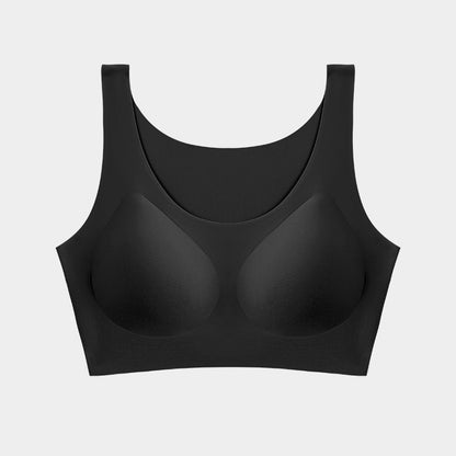 Traceless Underwear For Women Without Rims Beauty Vest Sleep Sports Huddled Bra