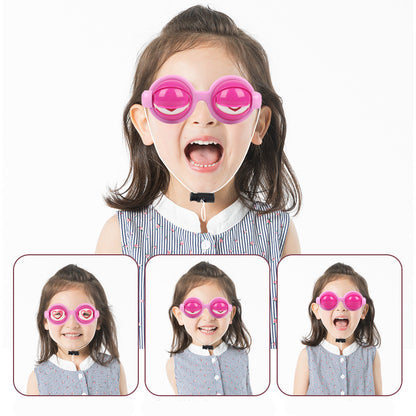 Crazy Eyes Glasses Toy Supplies Kids Party Favor Funny Pranks Glasses