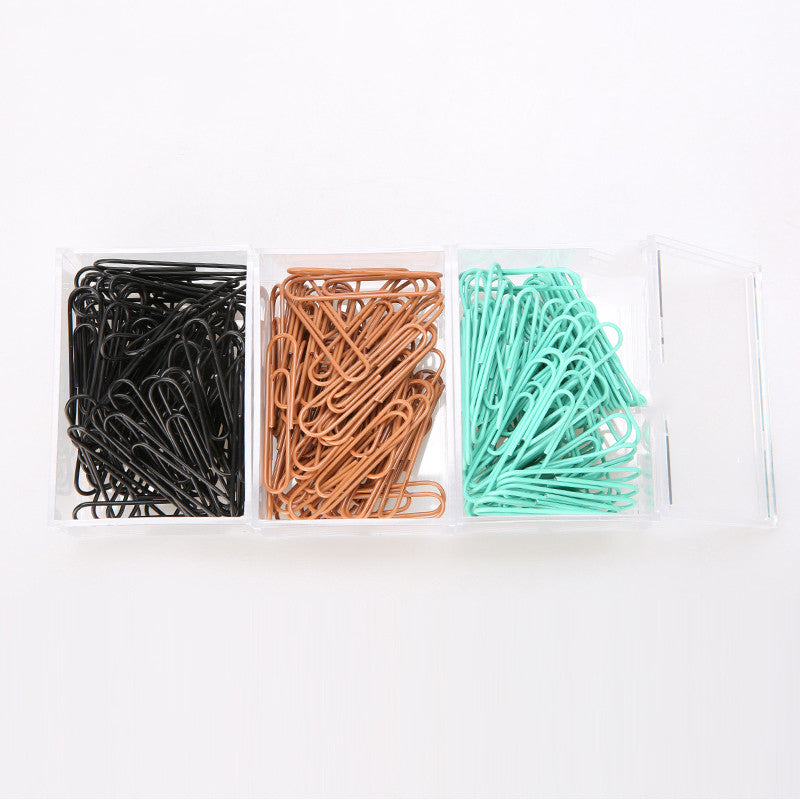 Office Supplies Colored Paper Clips