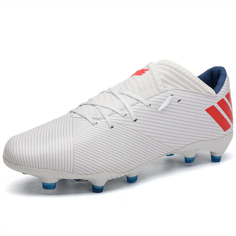 Outdoor High-top Football Boots Turf Soccer Cleats Kids AG Women Soft Football Shoes