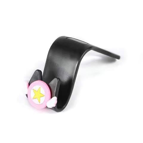 Car Hook Seatback Hook Car With Cartoon Lovely Rear Car Car Interior Accessories Creative Lovely Woman