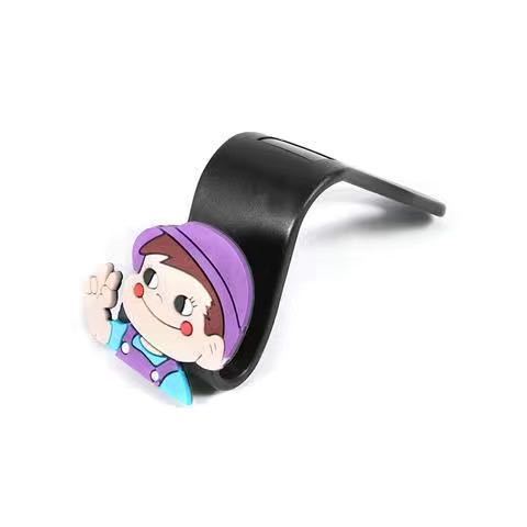 Car Hook Seatback Hook Car With Cartoon Lovely Rear Car Car Interior Accessories Creative Lovely Woman