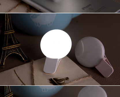 Make-up Selfie With Mobile Phone Fill Light Round Fill Light