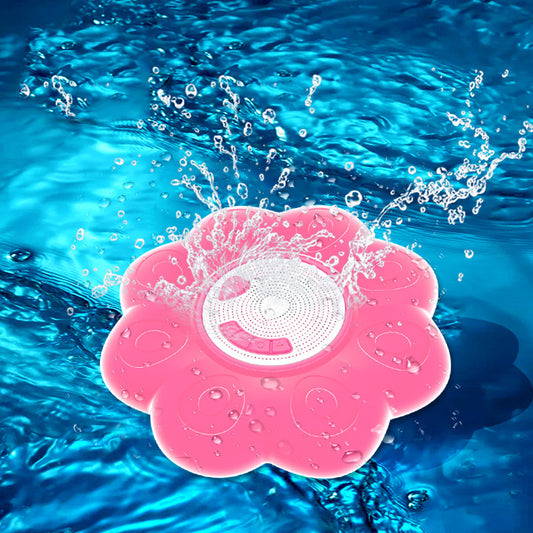 Colorful Automatic Changing Floating Bluetooth Speaker aterproof Portable Wireless Shower Speakers