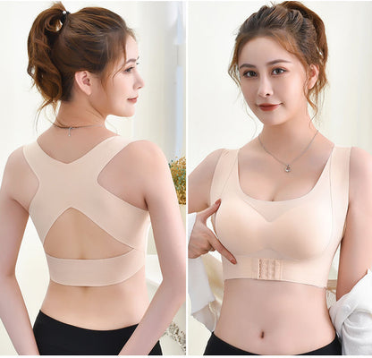 Adjusting Correcting  Gathering  Breastfeeding  Underwear  No Steel Ring  Bra  Women'S Sports Underwear