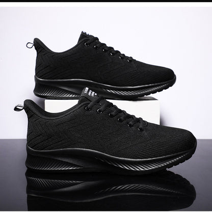 Sports Flying Woven Cold Sticky Ultralight Casual Running Shoes