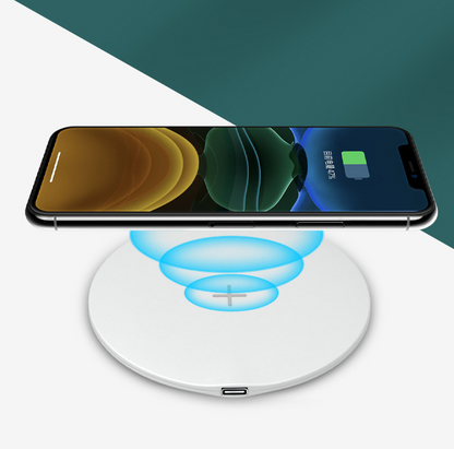 The New Ultra-Thin Round Wireless Charger 15W Fast Charge Wireless Charger Fast Charge