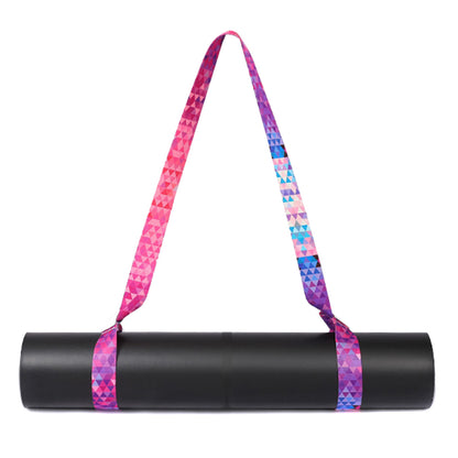 Pure Cotton Yoga Mat Strap Elastic Band Colorful Binding Band Yoga Storage Rope Binding Rope Yoga Bag Printing Binding Rope