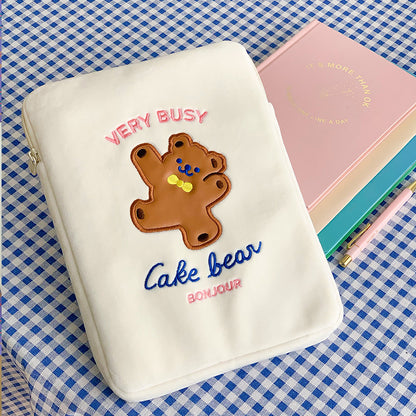 Compatible with Apple, Bear Ipad Bag 11 Inch 10.5 Inch 9.7 Inch Liner Bag