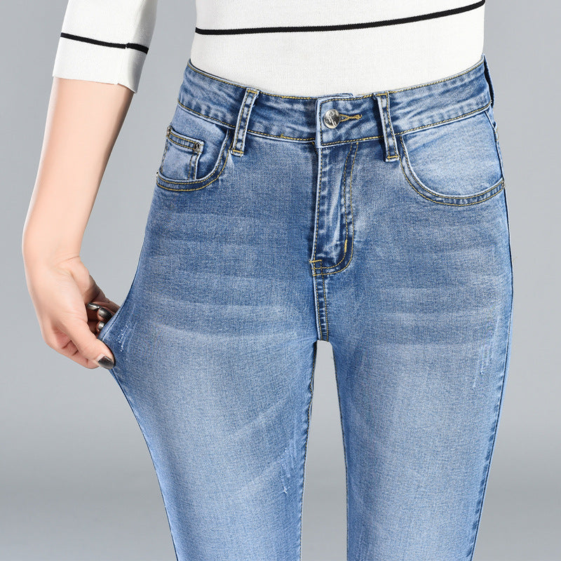 Slim-Fit Petite Pencil Jeans