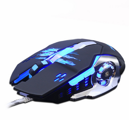 Silent mute computer notebook wired gaming mouse