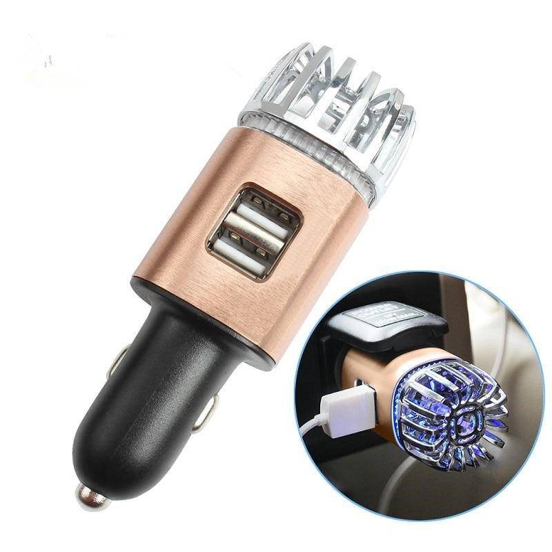 2 in 1 Car Charger Air Purifier