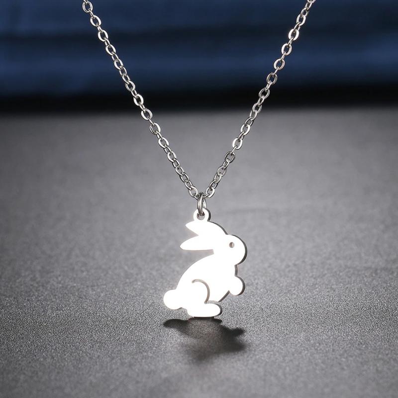 Color Necklace Cute Bunny Birthday Gift